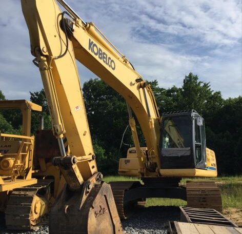 USED KOBELCO SK210 EXCAVATOR s/n YQ12U4848