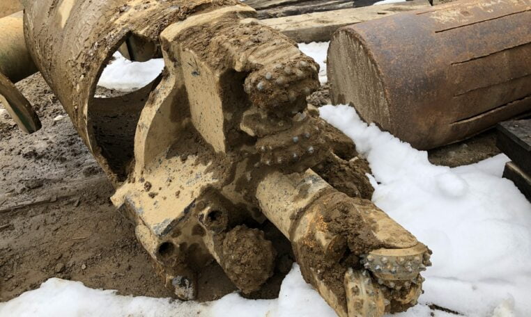 USED 2017 American Auger Roller Cone Hex 4"